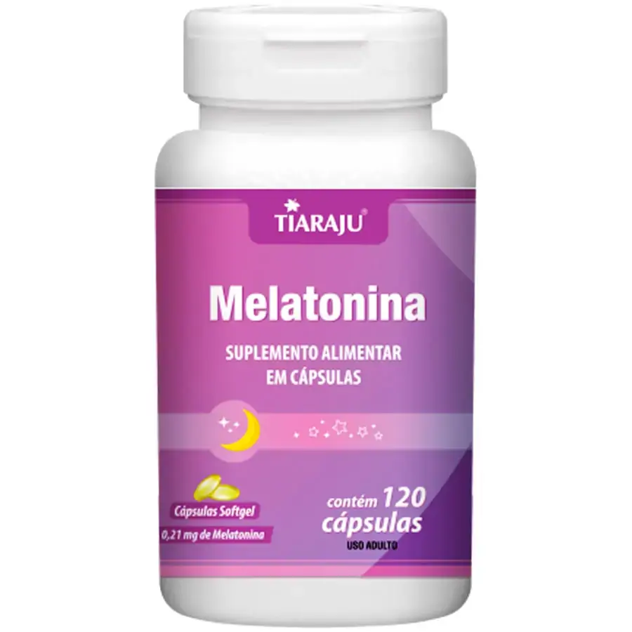 Melatonina Tiaraju 21mg 120caps