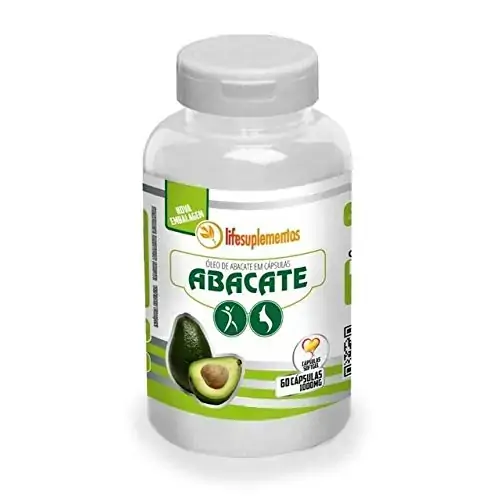 Oleo De Abacate 60 Caps Nova Fitos