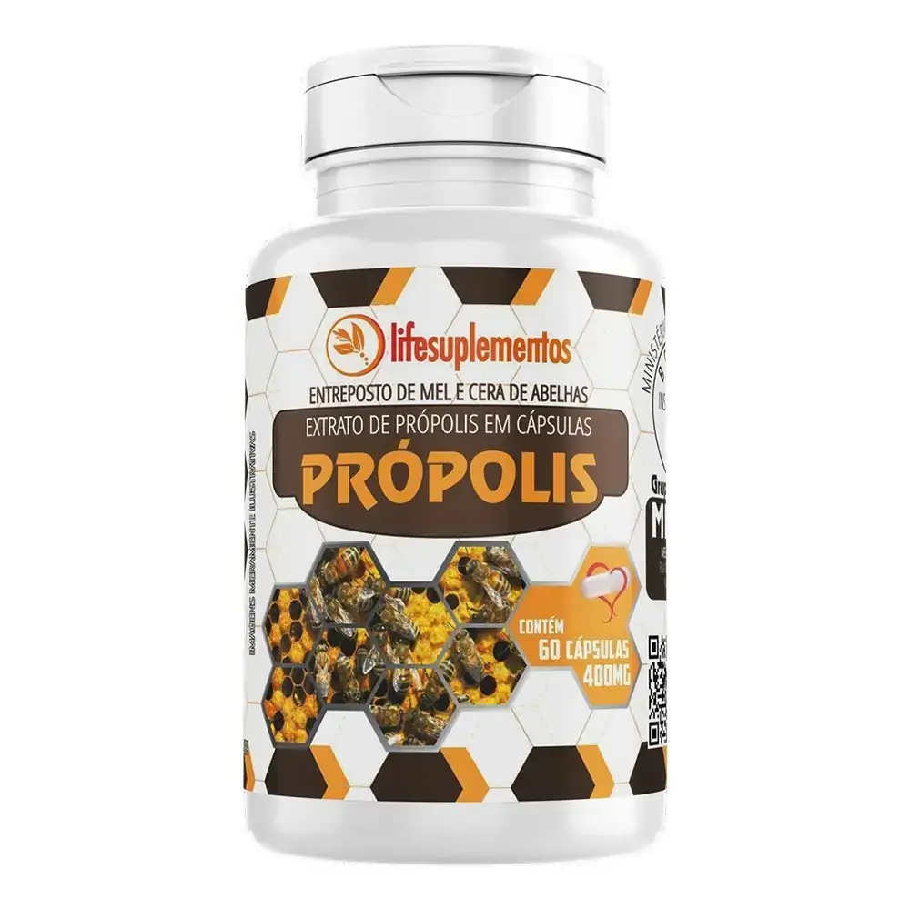 Propolis Extrato 60caps 400mg Melcoprol