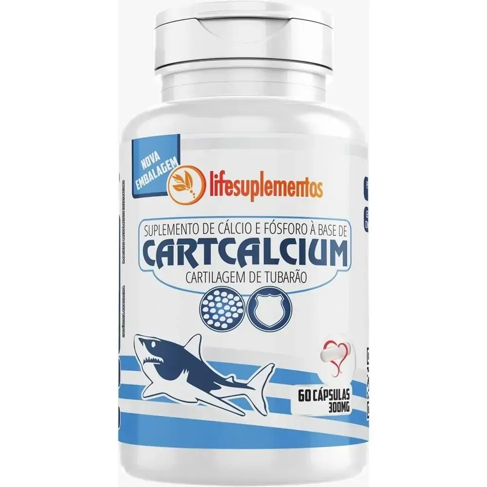 Cartcalcium Cartilagem Tubarao 60 Caps Melcoprol