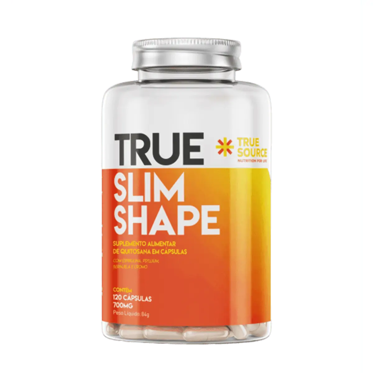 Slim Shape - Bloqueador de Gordura Natural - 120 cápsulas - True Source
