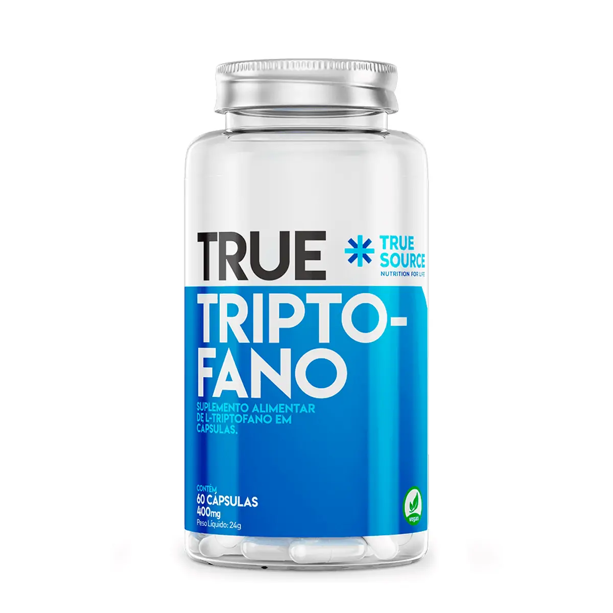 Triptofano 60 cápsulas - True Source