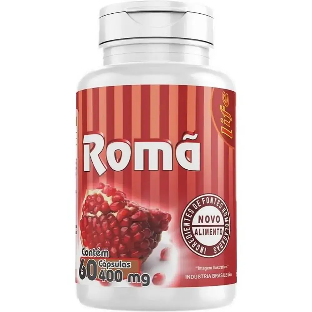 Romã 400mg 60 Life
