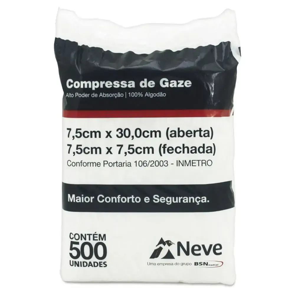 Compressa Gaze 7 5cmx7 5cm 500 Neve
