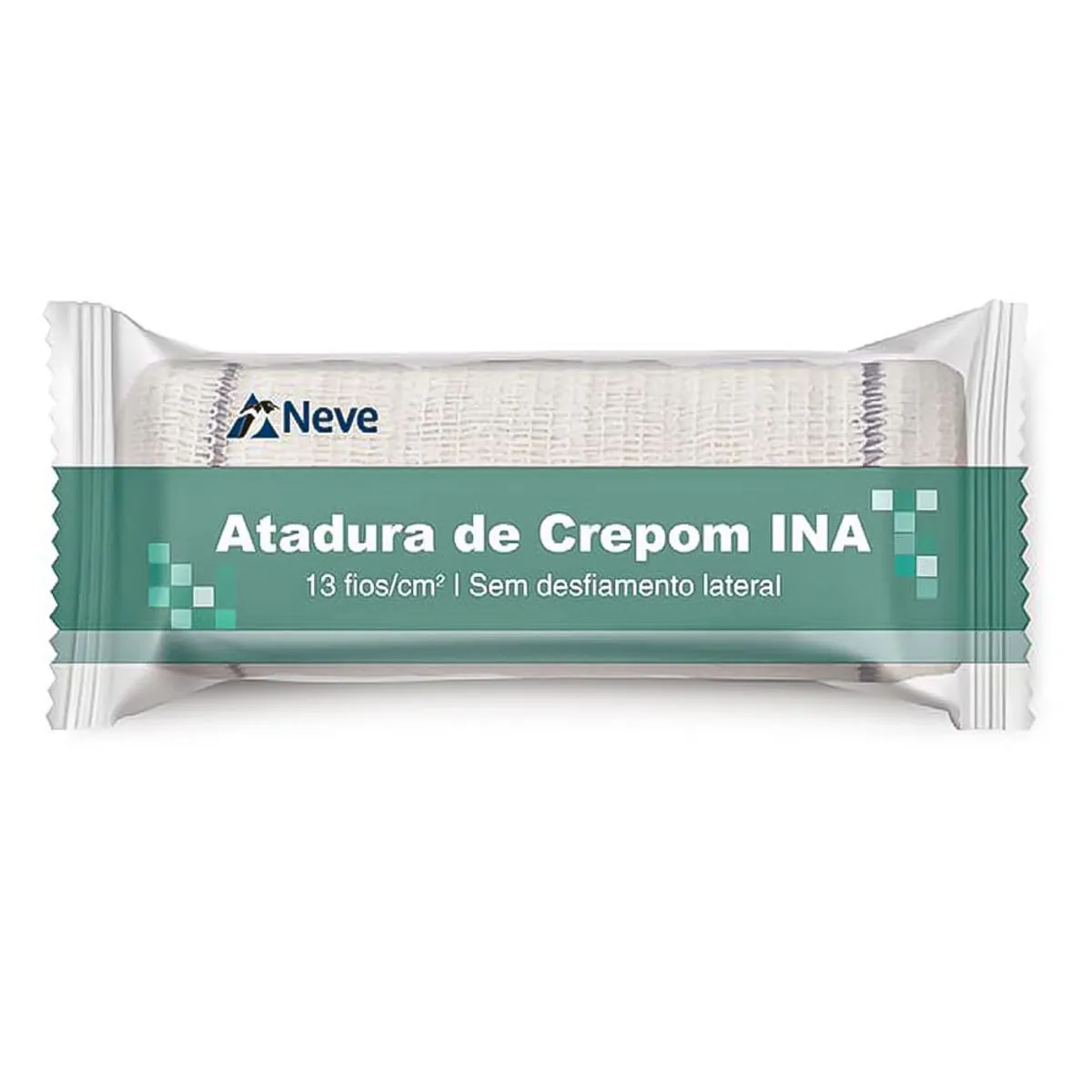 Atadura De Crepom Ina Neve - 13 Fios - 10Cm X 1,8M