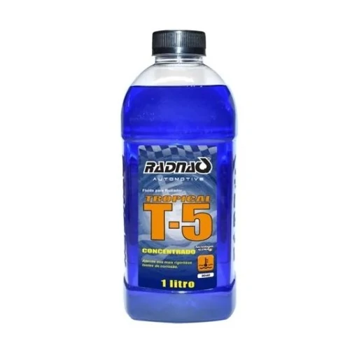 Aditivo de Radiador T5 Concentrado Azul 1 Litro - RADNAQ RQ904012cx