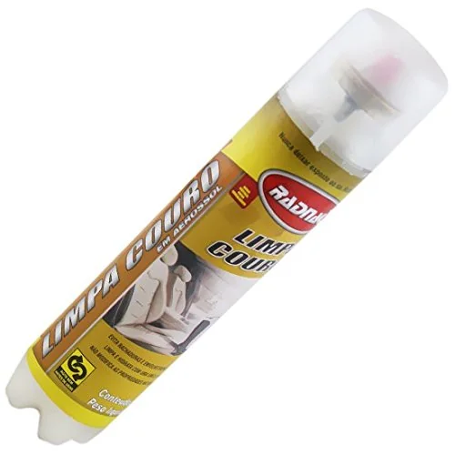 Limpa Couro Em Aerossol Radnaq Rq6075