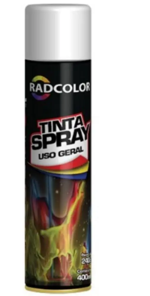 Tinta Spray Branco Brilh