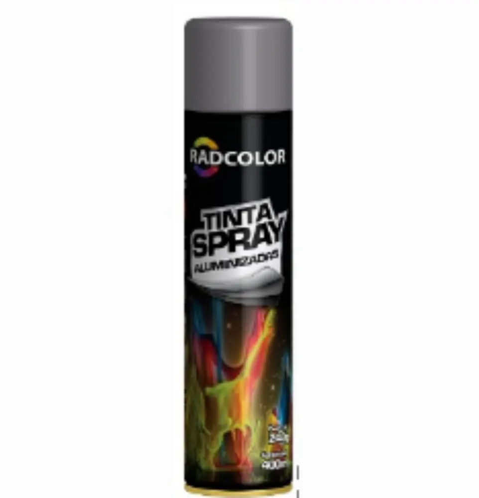 Spray Cinza Placa 400 Ml - Radcolor