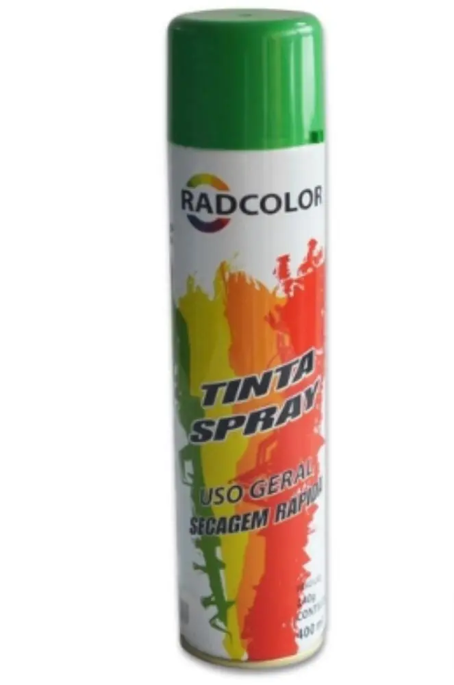 Tinta Spray Radcolor 400 Ml Uso Geral Verde