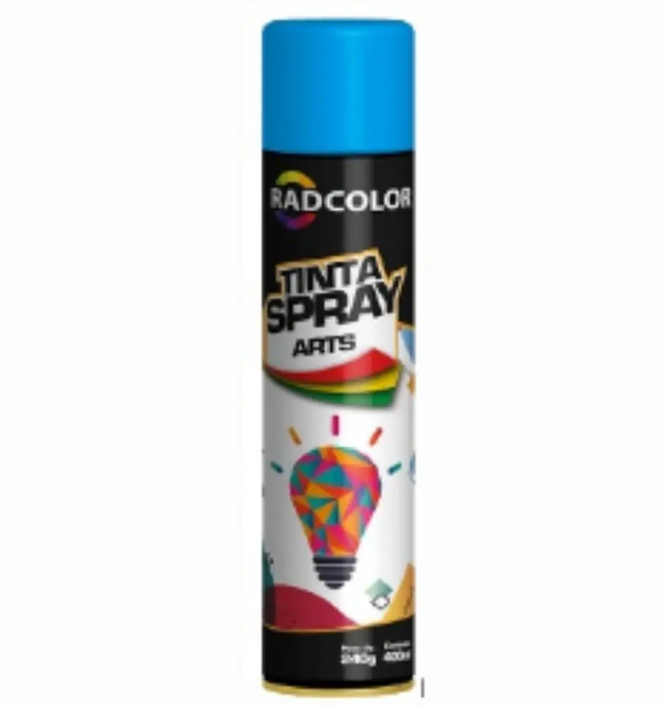 Tinta Spray Radnaq Azul Claro 400ml