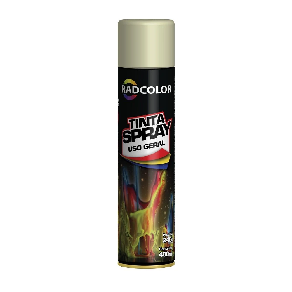 Tinta Spray Bege 400ml/250g - RADNAQ RC214806