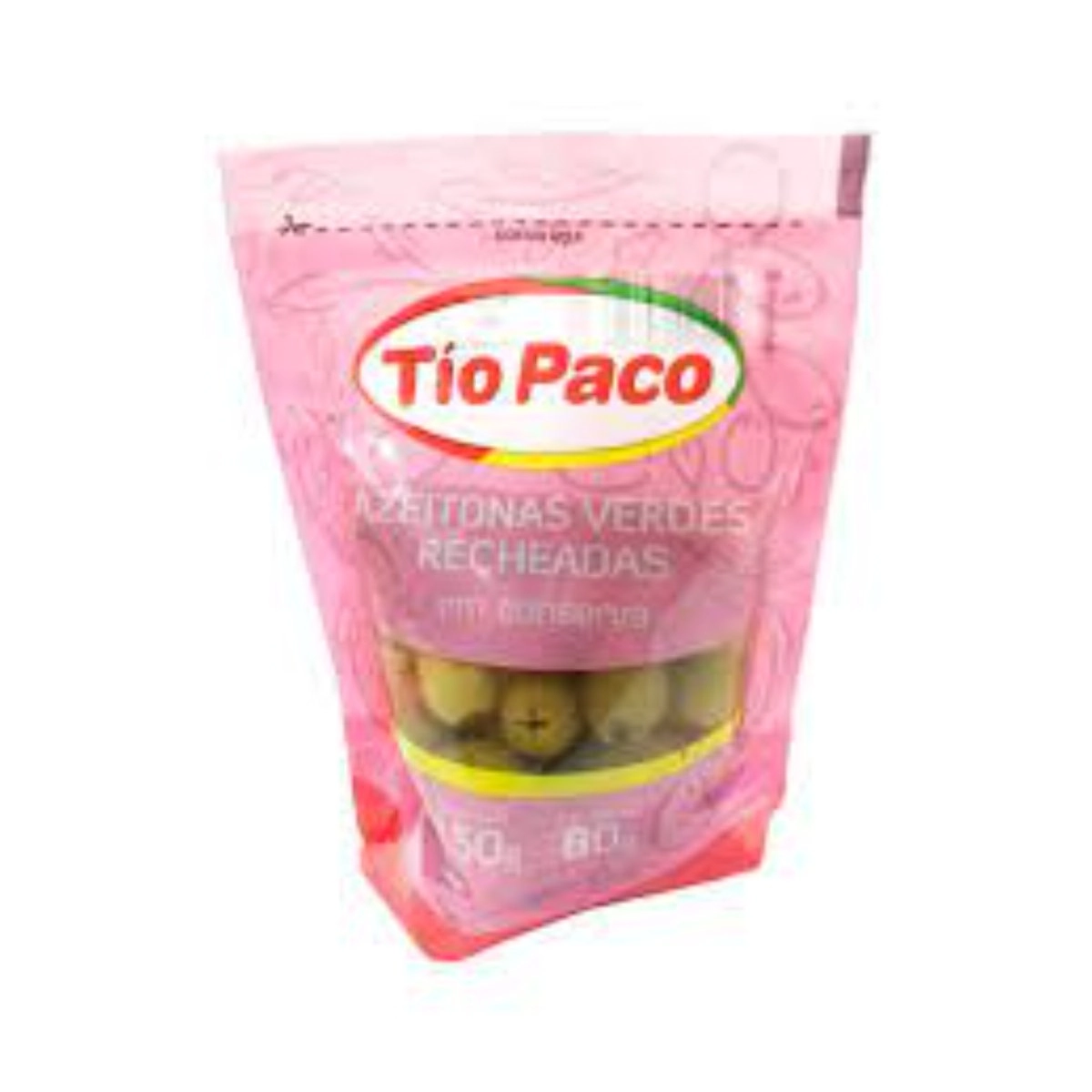 Azeitona Verde Tio Paco Recheada 80g