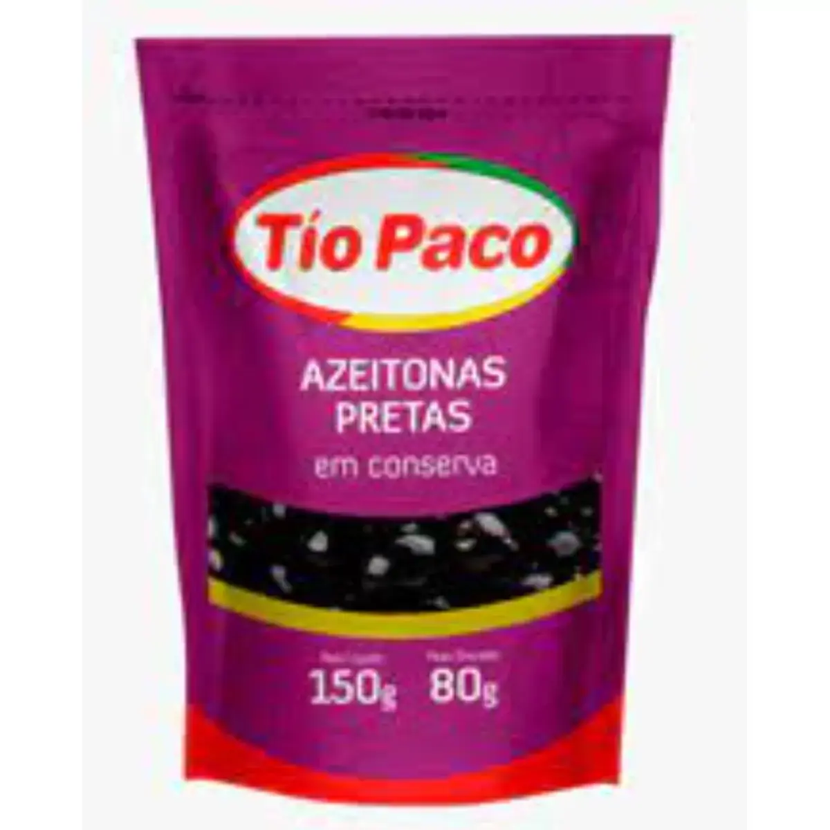 AZEITONA TIO PACO PRETA DOY 80G