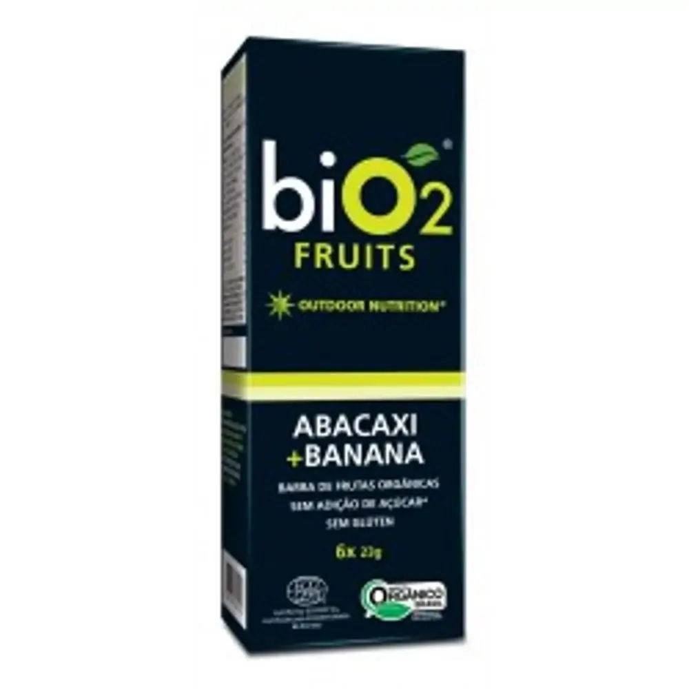 Barra Bio2 Fruits Abacaxi 138g
