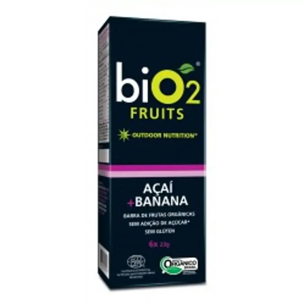Barra Bio2 Fruits Acai 138g