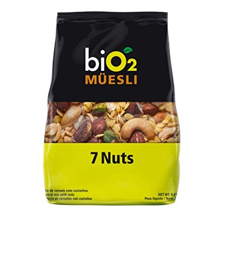 Muesli Orgânico Sabor 7 Nuts BIO2 Caixa 250g