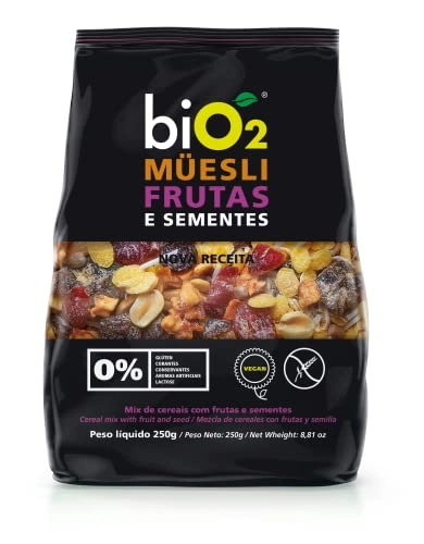 Musli Frutas E Sementes Bio2 Pacote 250g