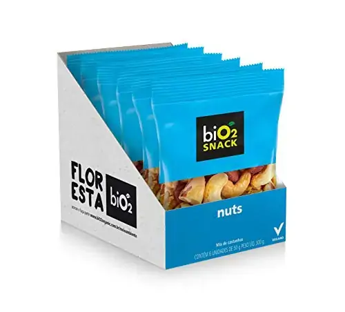 Snacks Mix De Castanhas Zero Lactose, Zero Glúten Bio2