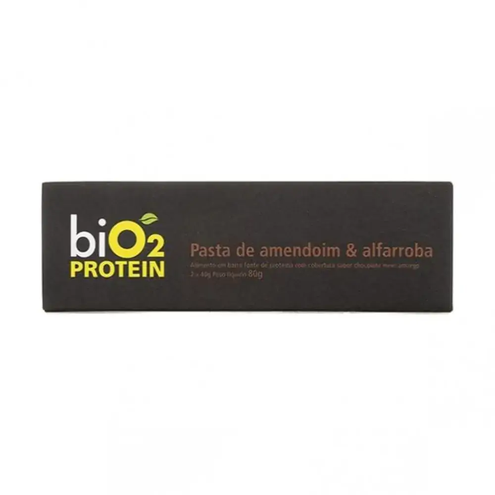 Bio 2 Protein Bar Alfarroba 2x40g Bio2