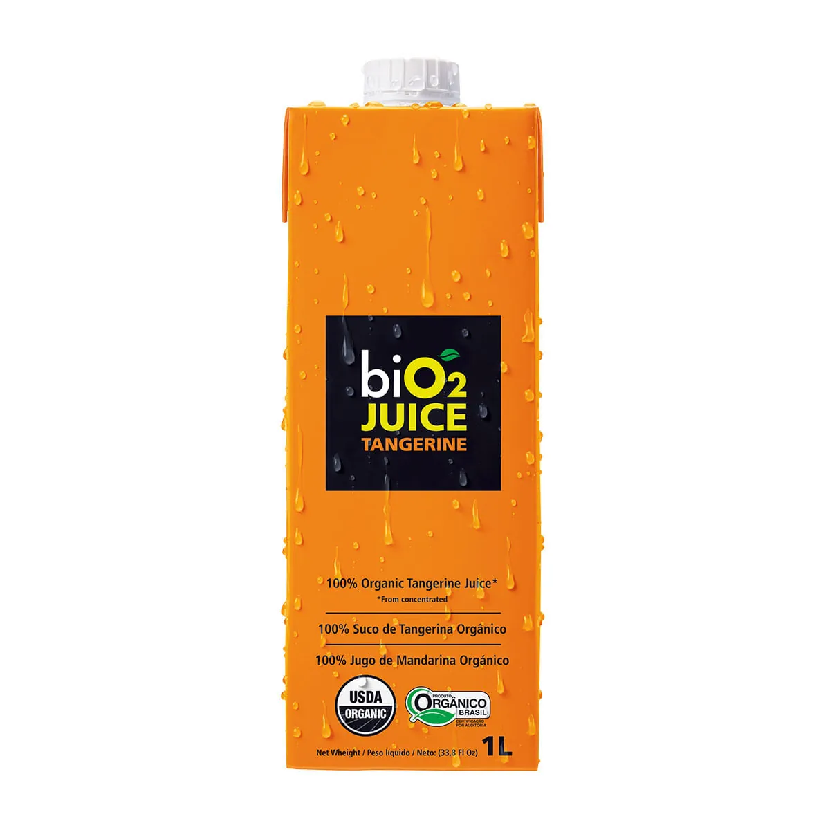 Suco de Tangerina Orgânico Bio2 Juice 1 Litro