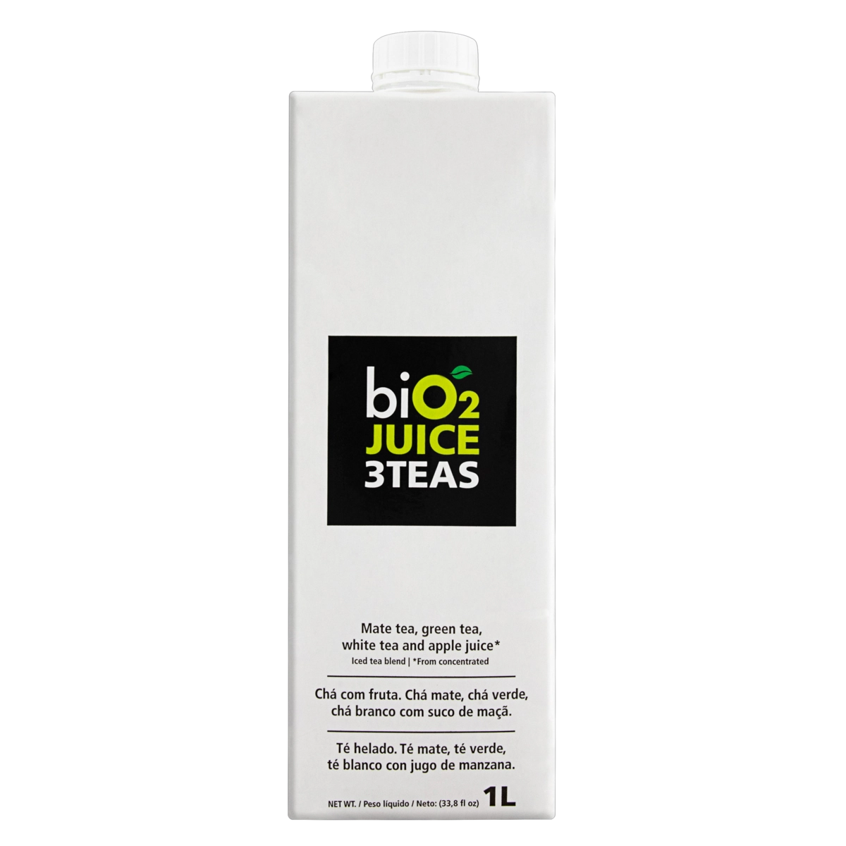 Chá 3teas Bio2 Juice Caixa 1l