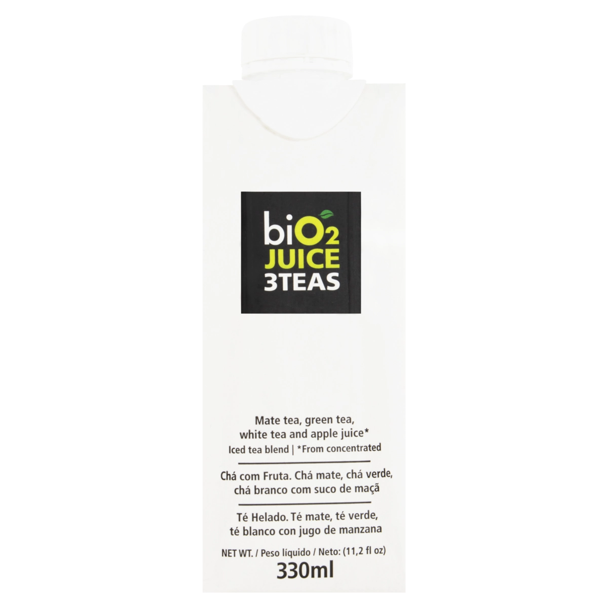Chá 3teas Bio2 Juice Caixa 330ml