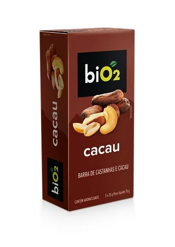 Barra Bio2 7nuts 25g Cacau/7 Castanhas