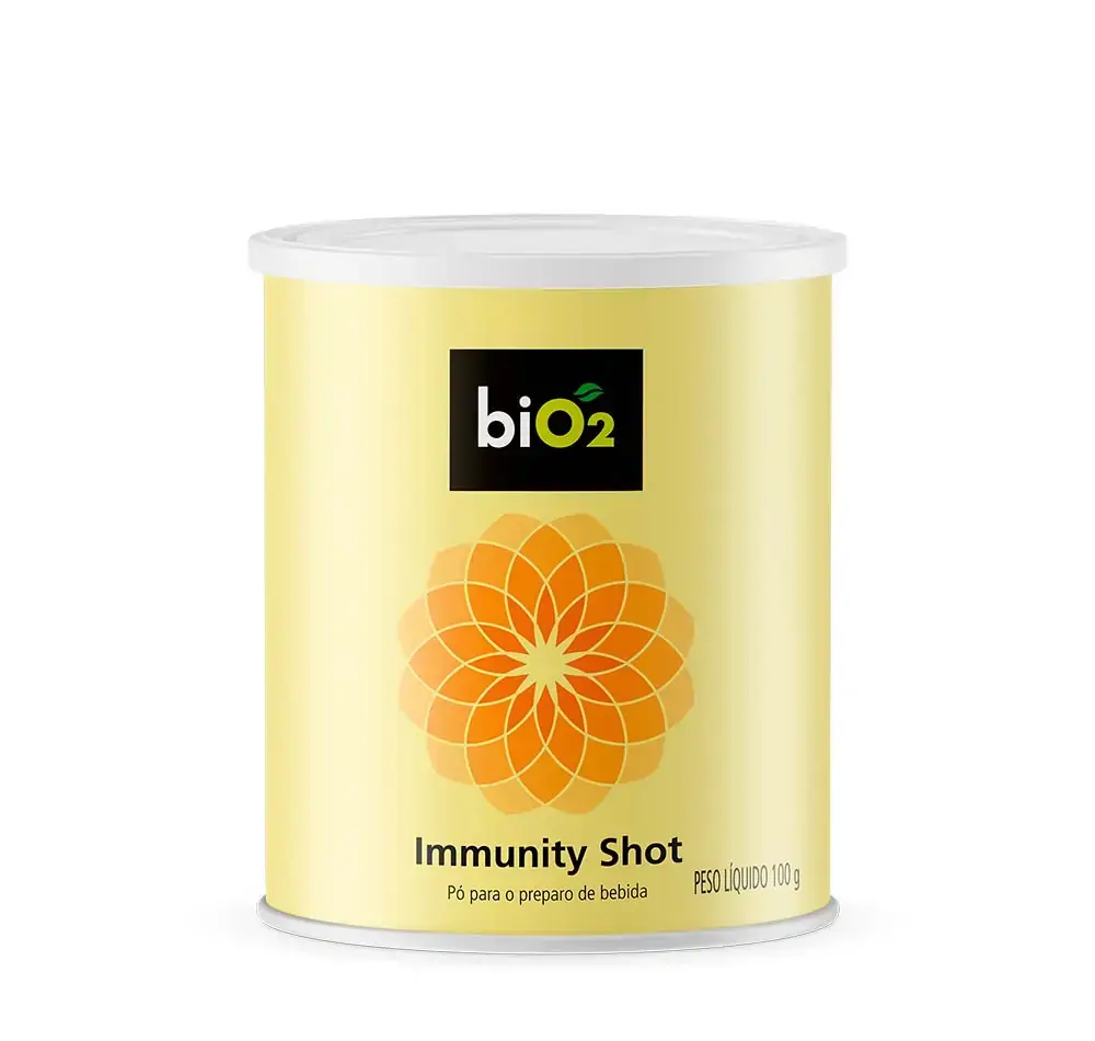 Pó Para Preparo De Bebida Immunity Shot Bio2 Lata 100g