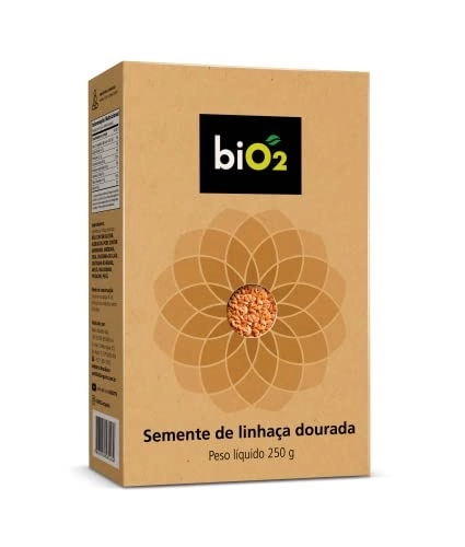 Linhaça Dourada Bio2 Caixa 250g