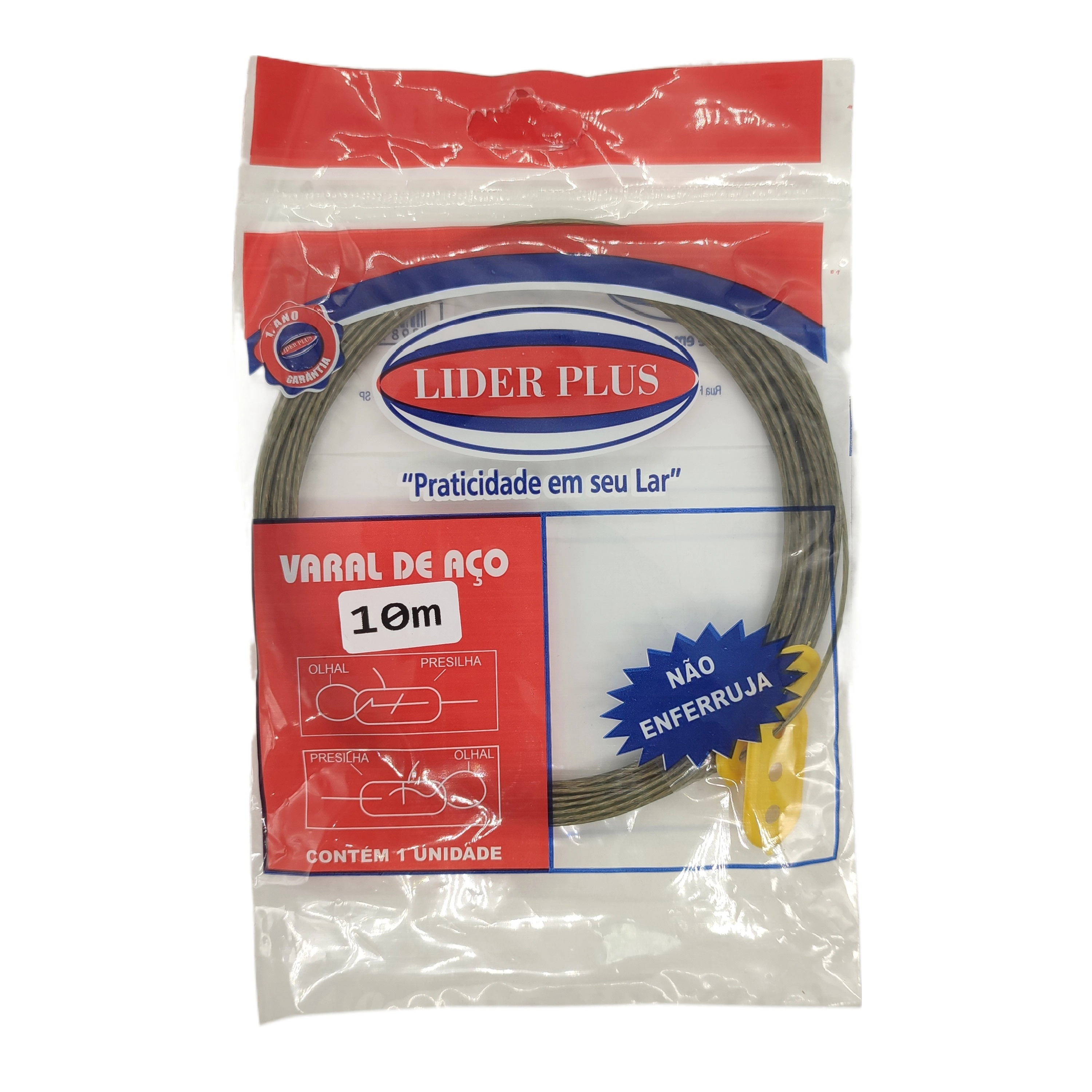Corda Varal Aco Lider Plus 10m