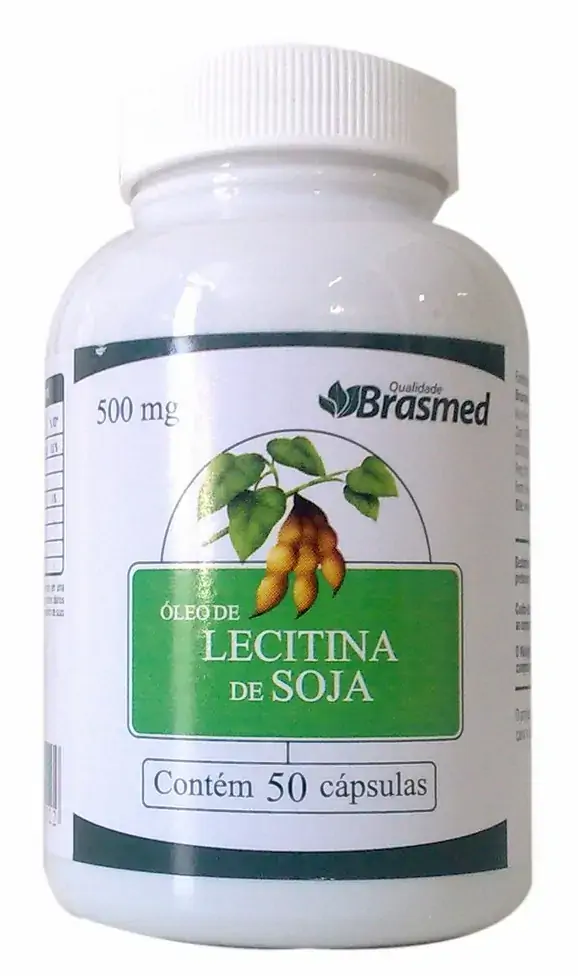 Lecitina De Soja 40cap 500mg Brasmed