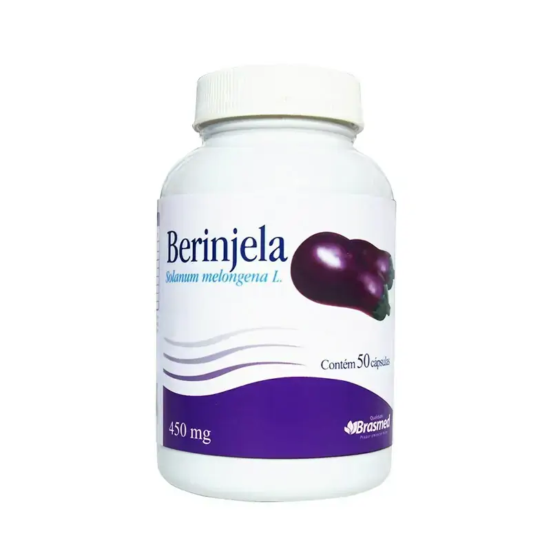 Berinjela Brasmed 450 Mg Com 50 Cápsulas