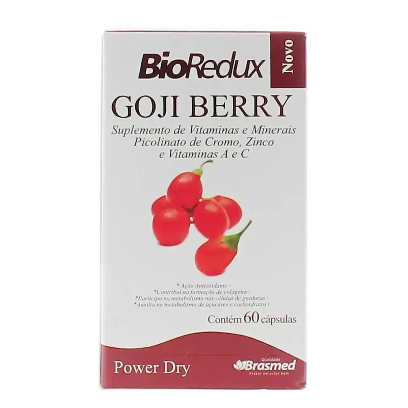 Goji Berry Bio Redux Com 60 Cápsulas