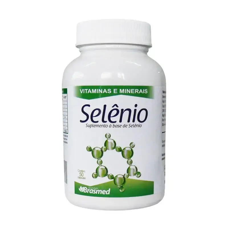 Selenio 50caps Vit Minerais Brasmed