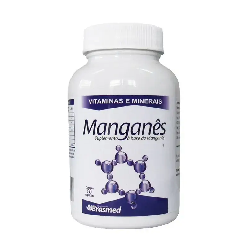 Manganes 50caps 2,3mg Brasmed