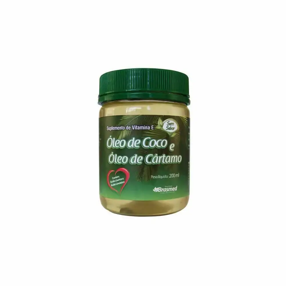 Oleo De Coco C/ Cartamo 200ml .