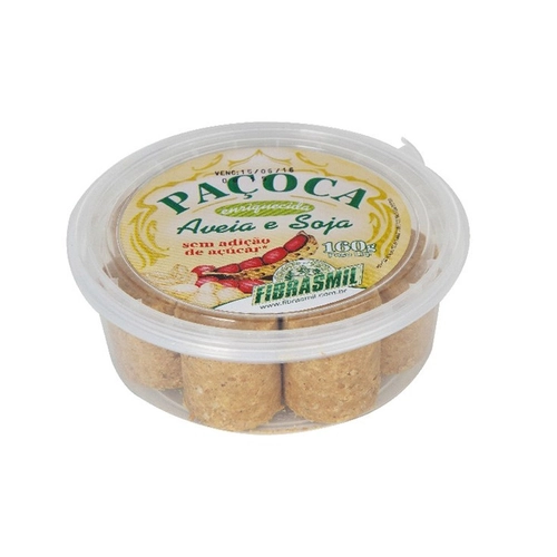 Paçoca Com Aveia E Soja Diet Fibrasmil 8un