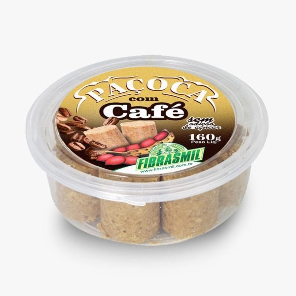 Pacoca Zero Cafe Fibrasmil 160g