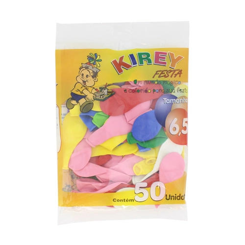 Festa Kirey Baloes Liso Nr6 C/50