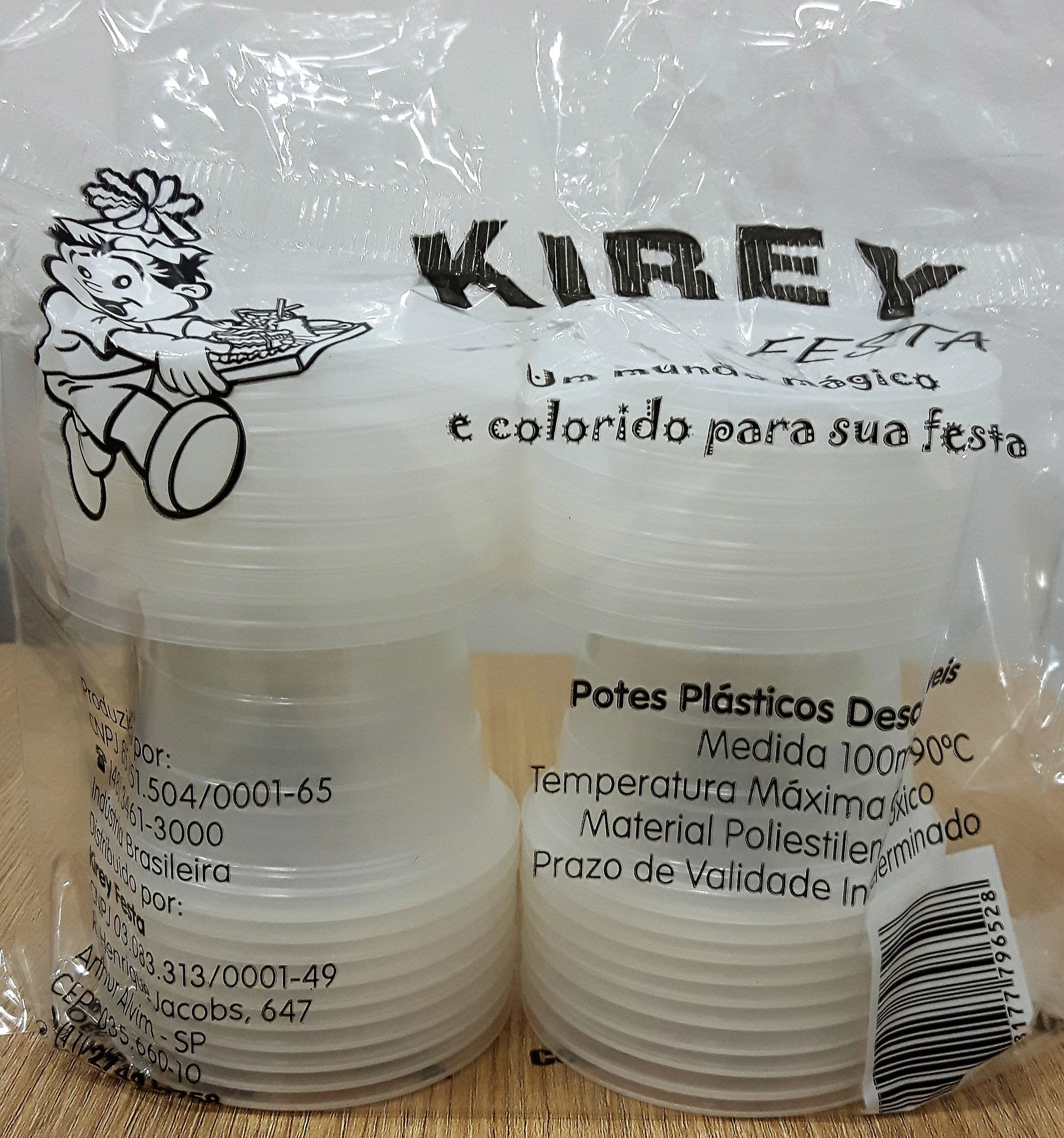 Copo Descart Kirey Sobrem C/tampa