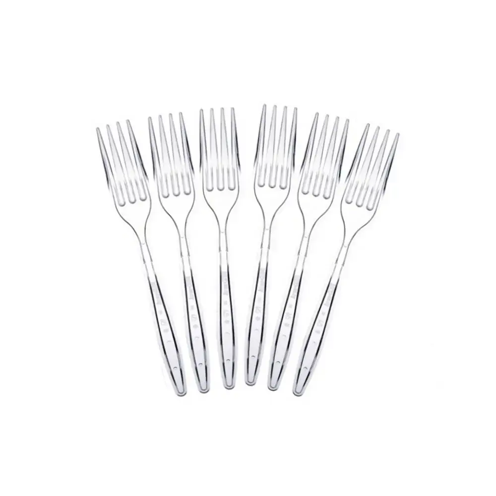 Garfo Plast Refei Kirey E Forte Cristal C/10