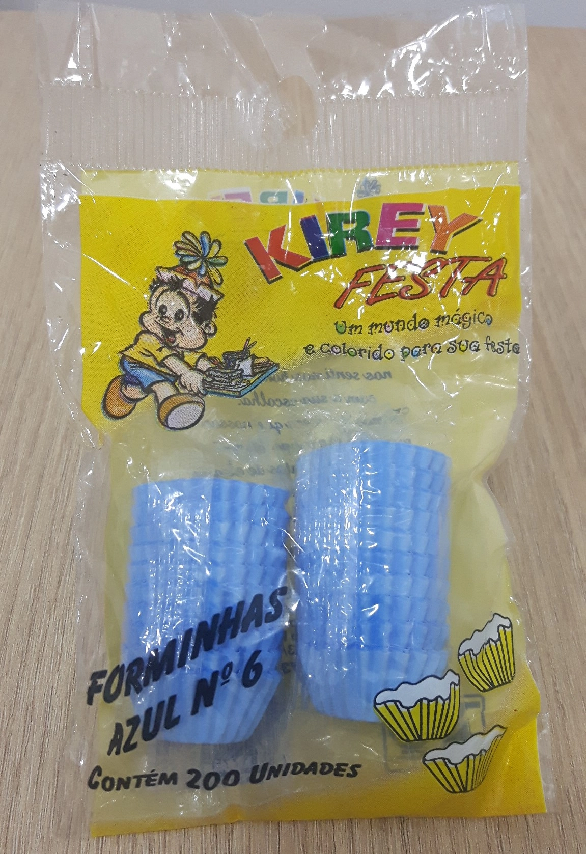 Forminha Papel Kirey Lisa Rosa N 6 C/200