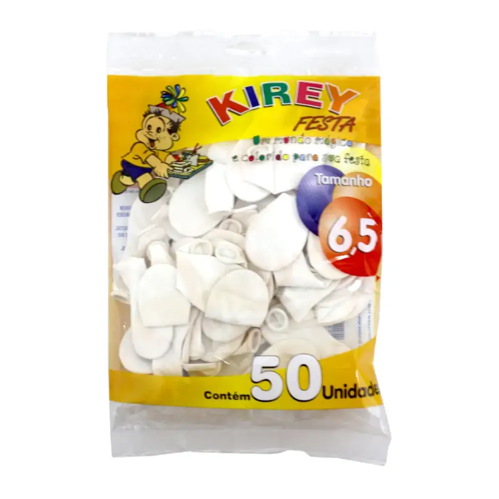 Balao Kirey Liso N 6 Branco 30/50