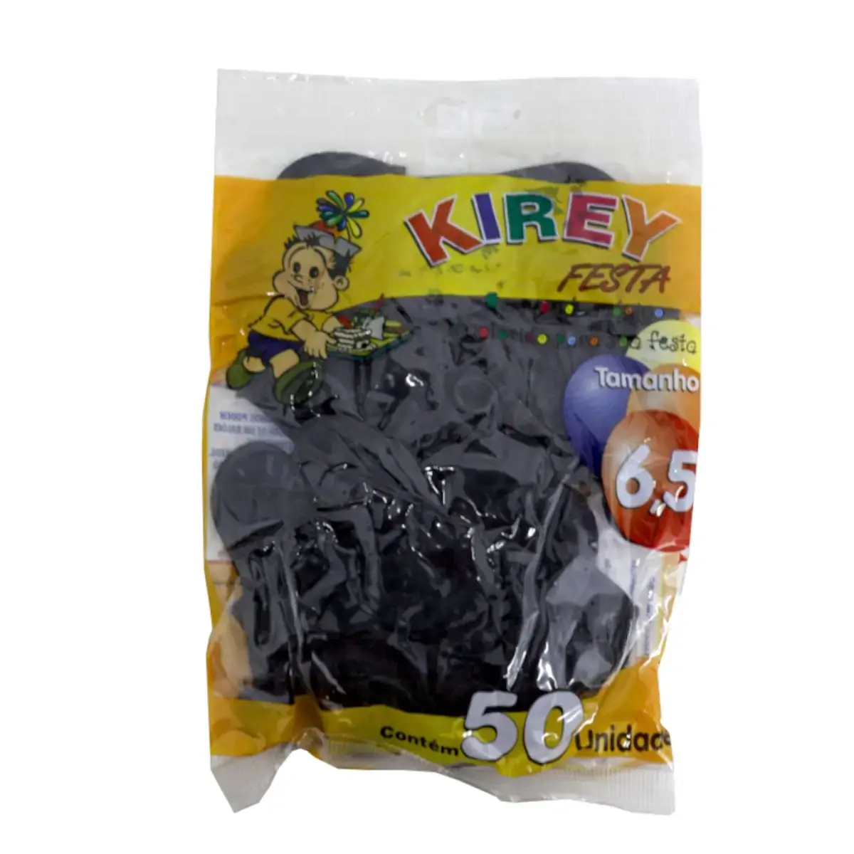 Balao Kirey Liso N 6 Preto C/50