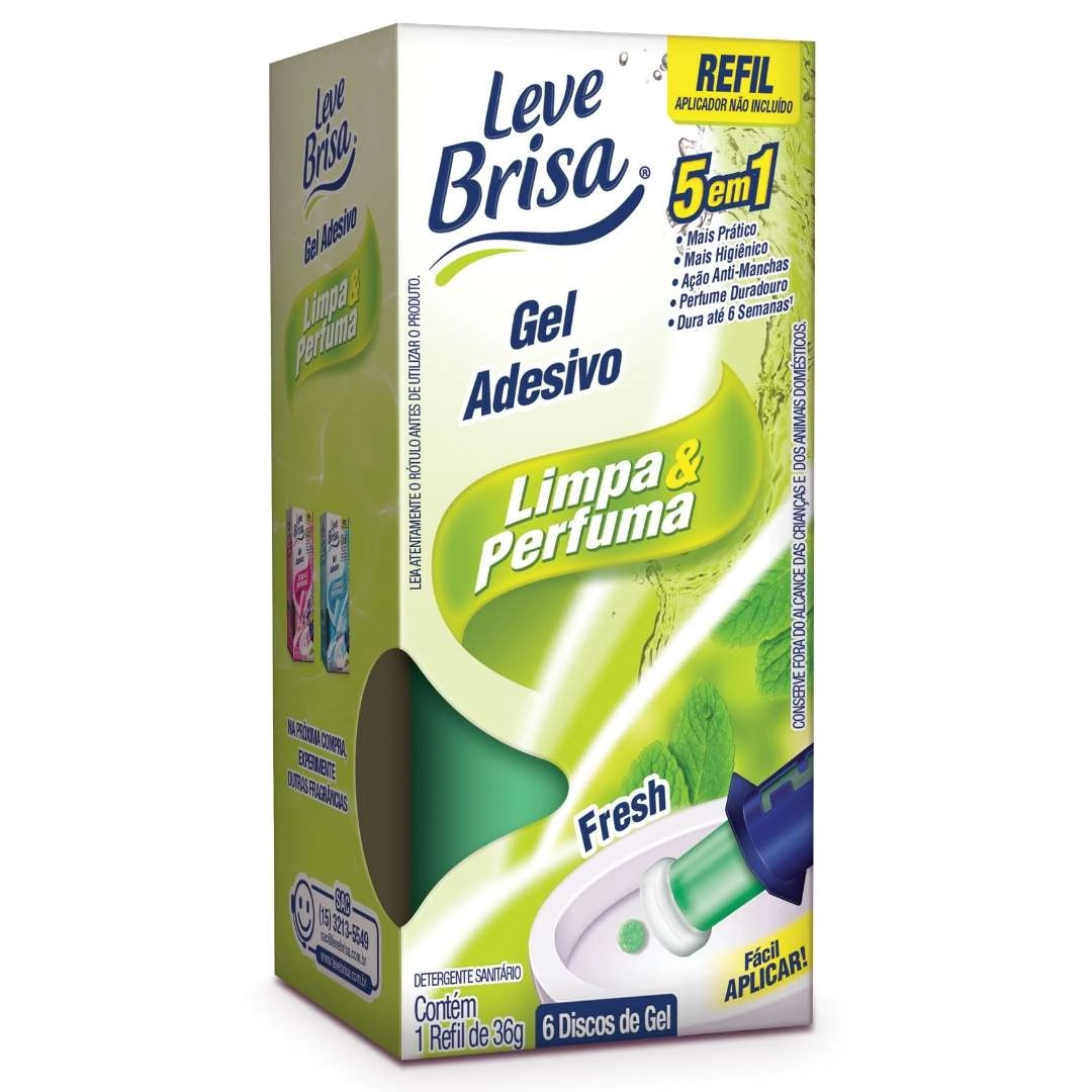 Gel Adesivo Leve Brisa Refil 36g Fresh