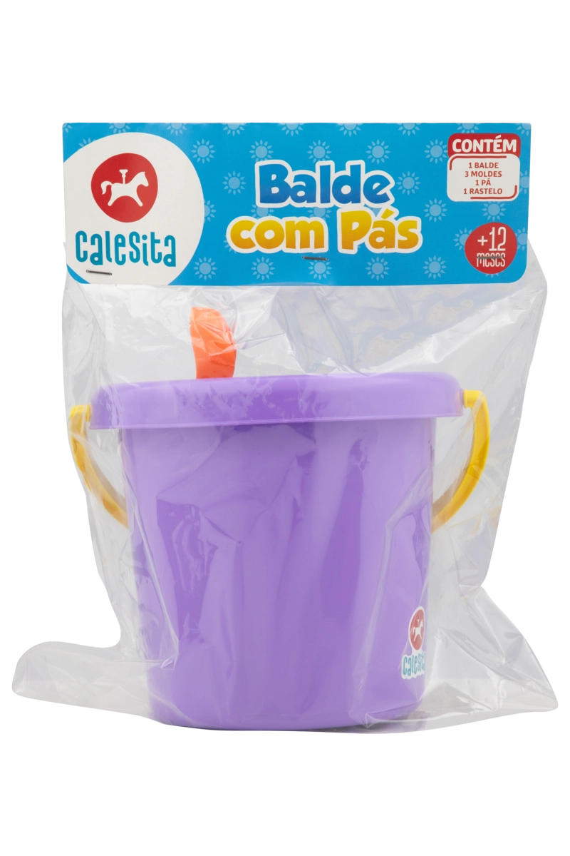 Balde De Praia Calesita 6 Peças