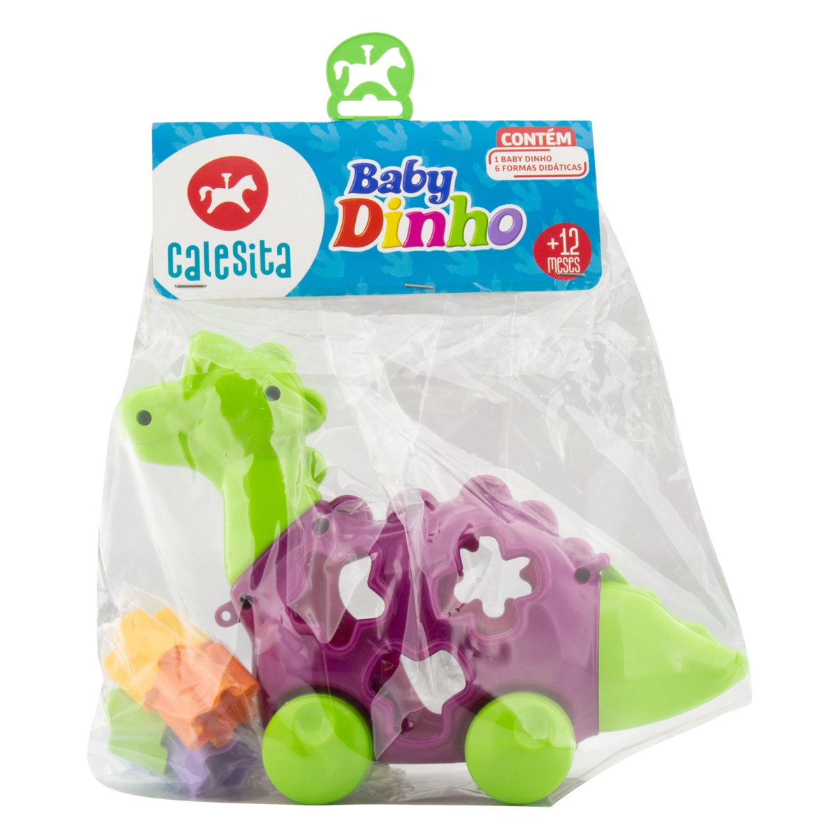 Brinquedo Educativo Baby Dinho Calesita