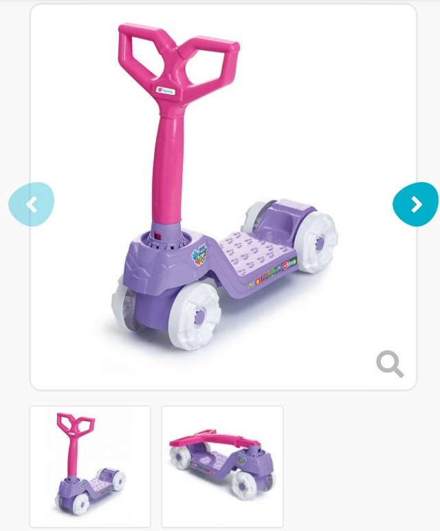 Mini Scooty Calesita Girl Ref.917 Un