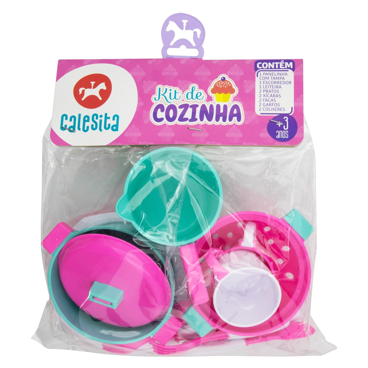 Kit Cozinha Calesita 13 Unidades